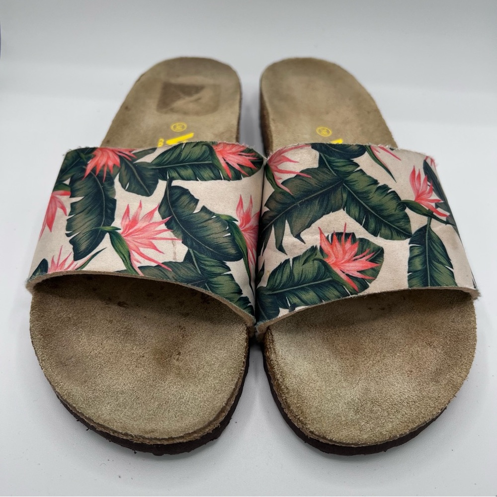 Viking Tropical Floral Women's Slide Sandals
